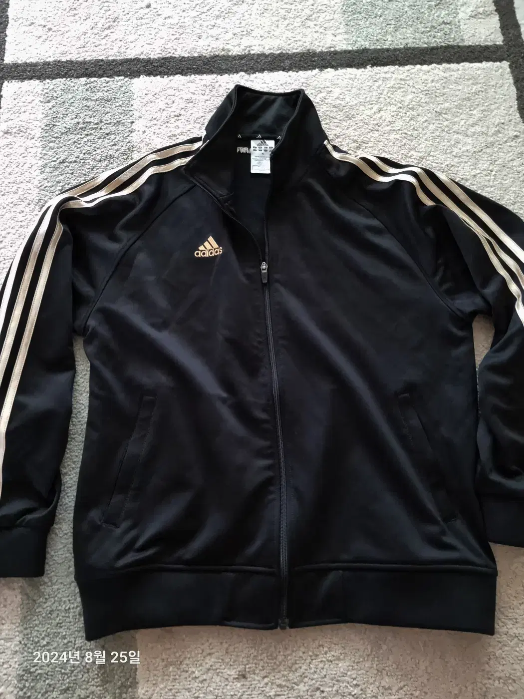 [Rare] Adidas Black and Gold Keum Jersey Track Top Marshall Arts Size XL