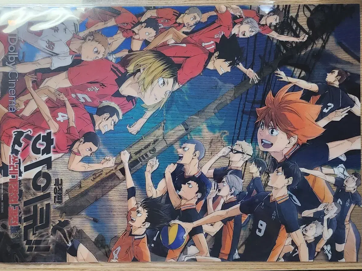 Haikyuu Dolby Week 1 pre-order benefit + Pet Kuzi poster mini-towel