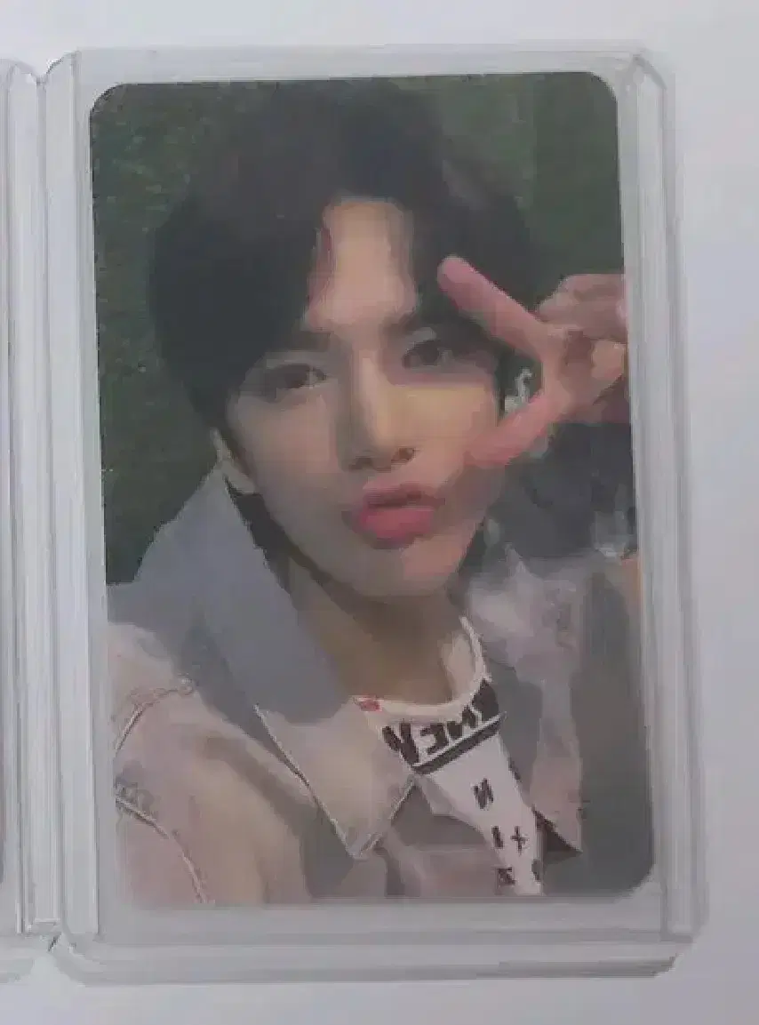 younghoon photocard the boyz blurblurblur unreleased photocard