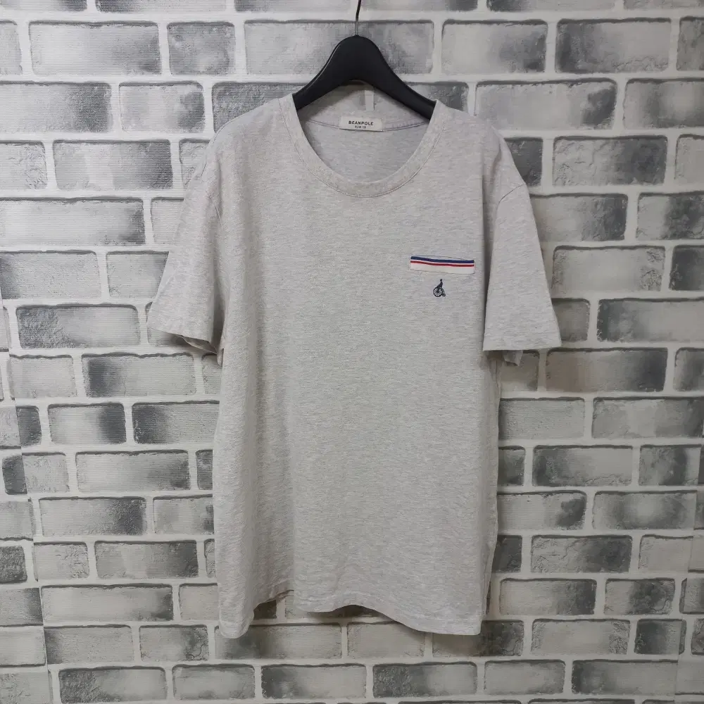 8-25/Vinpole Gray Short Sleeve Tee Men110