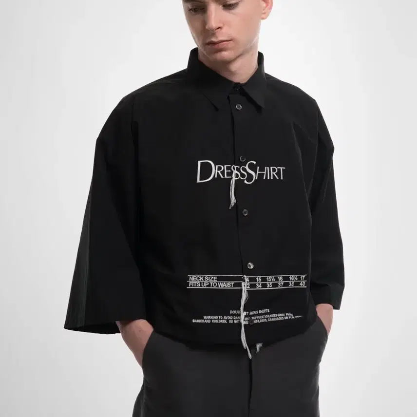 더블렛 드레스 셔츠 (doublet dress shirt)