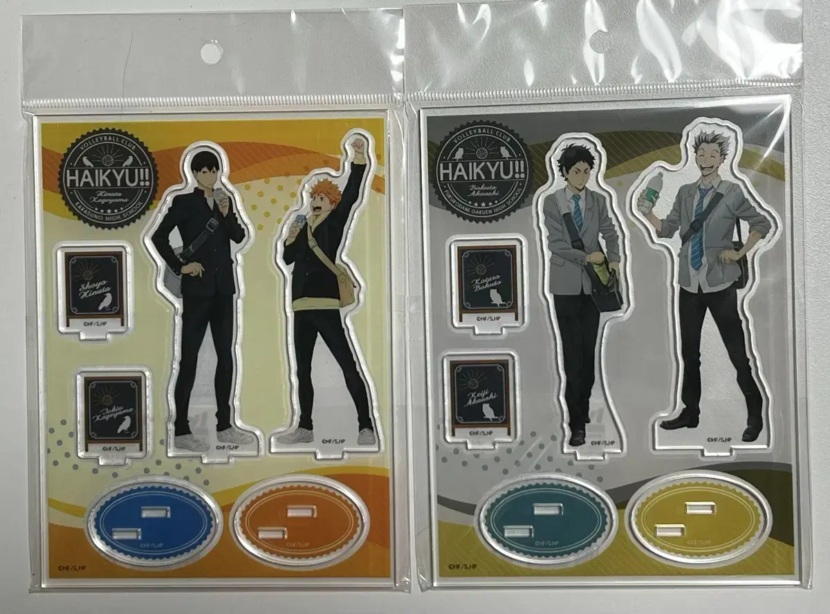 Haikyuu Goods pop up Kageyama hinata Bokuto Akaashi Good Morning acrylic Stand