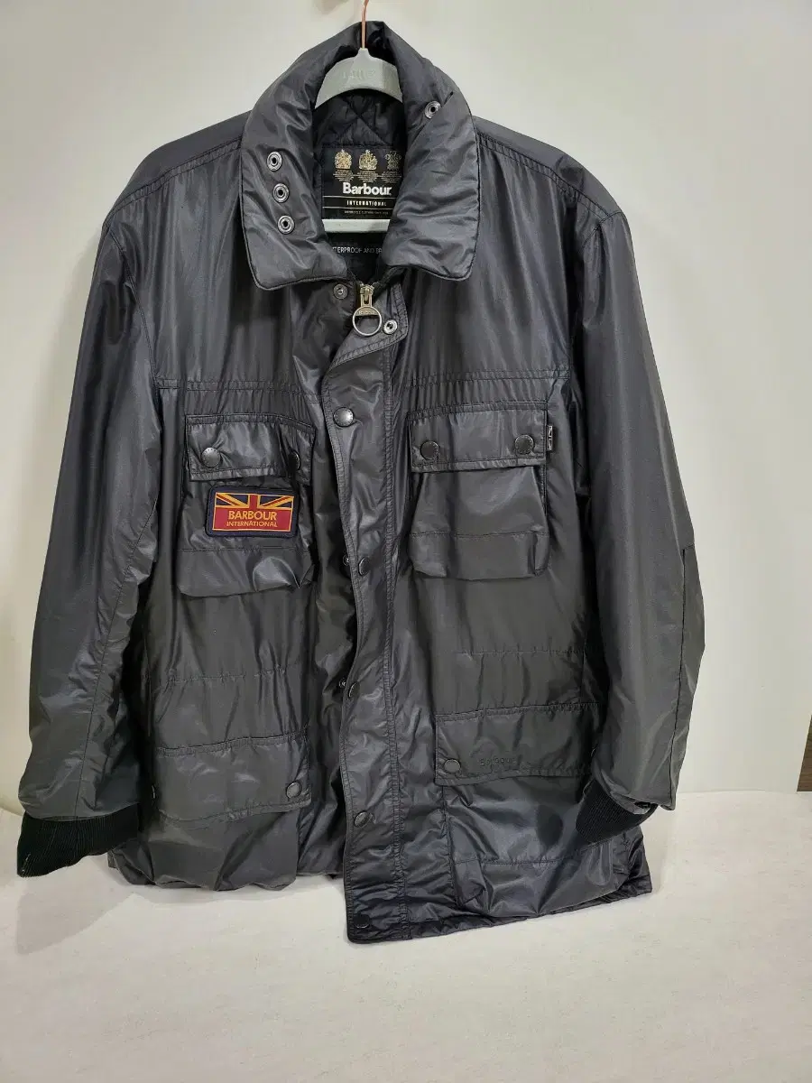 Barbour International OAK Padded Jacket Black XL