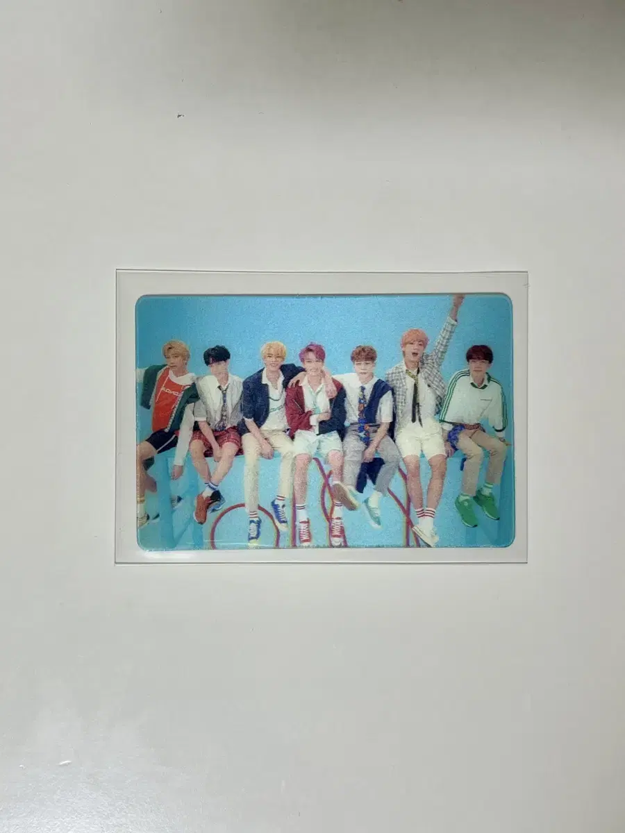 bts bts 럽셀 앤써 엔써 초회한정 lenticular photocard