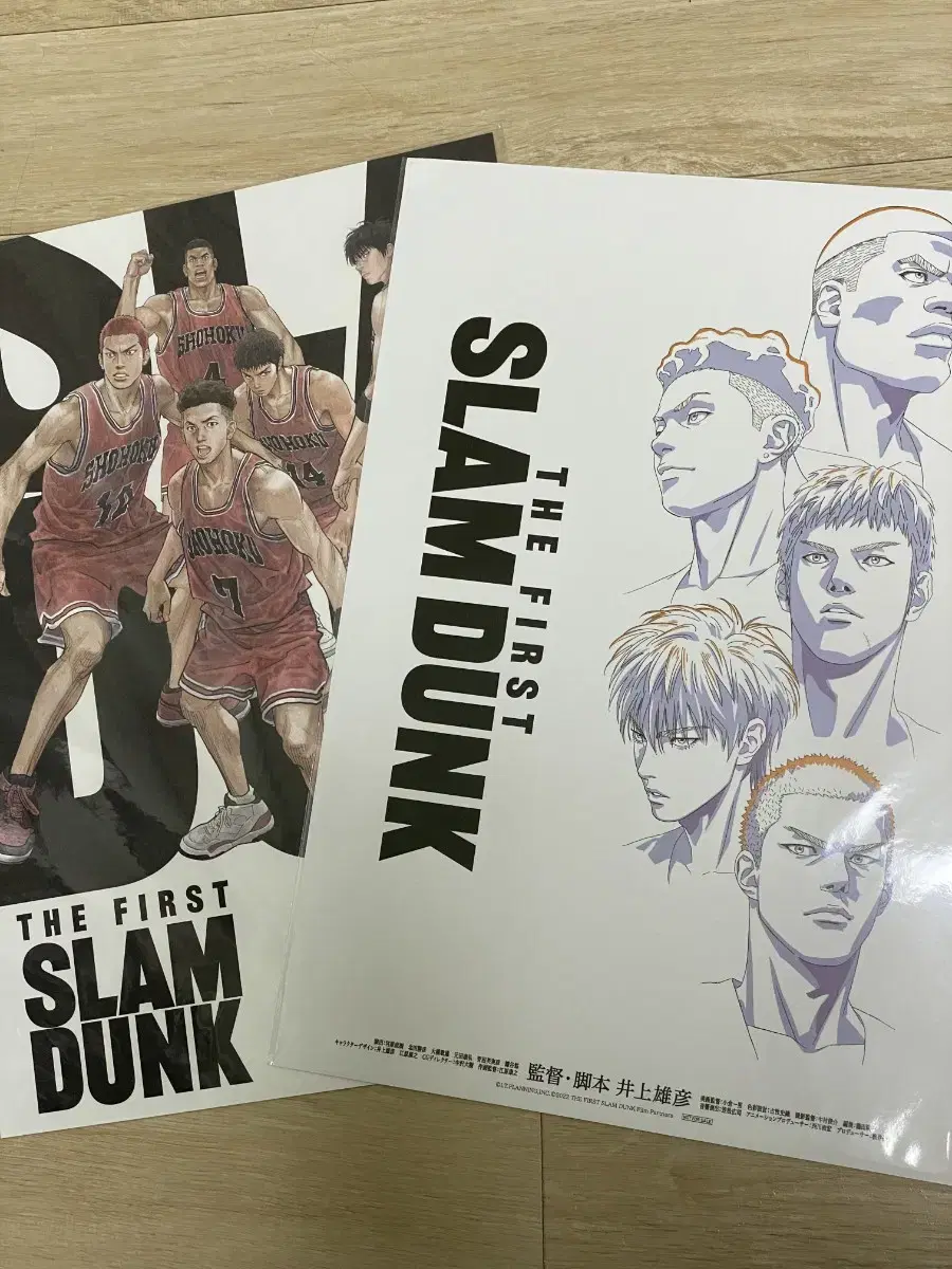 SLAM DUNK Theatrical Edition pre-order benefit A3 poster