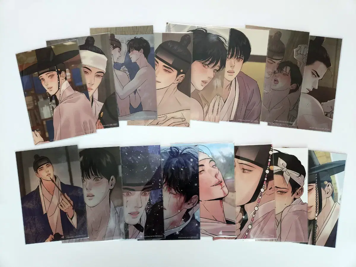 Yahwa Chronicles Mofun postcard full set All species pre-order benefit BL Webtoon Goods