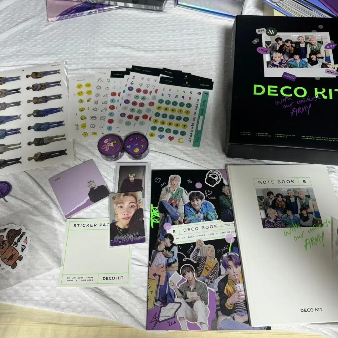 BTS DECO KIT 원가이하 양도합니다.