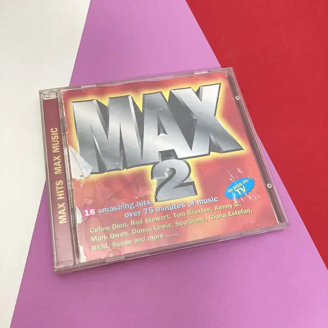 [중고음반/CD] MAX2 컴필레이션 앨범 (부클릿하자)