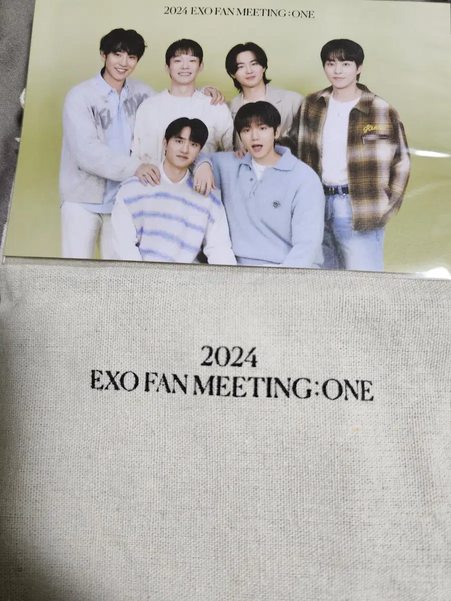 2024 exo fanmeeting Admission gift mirror postcard