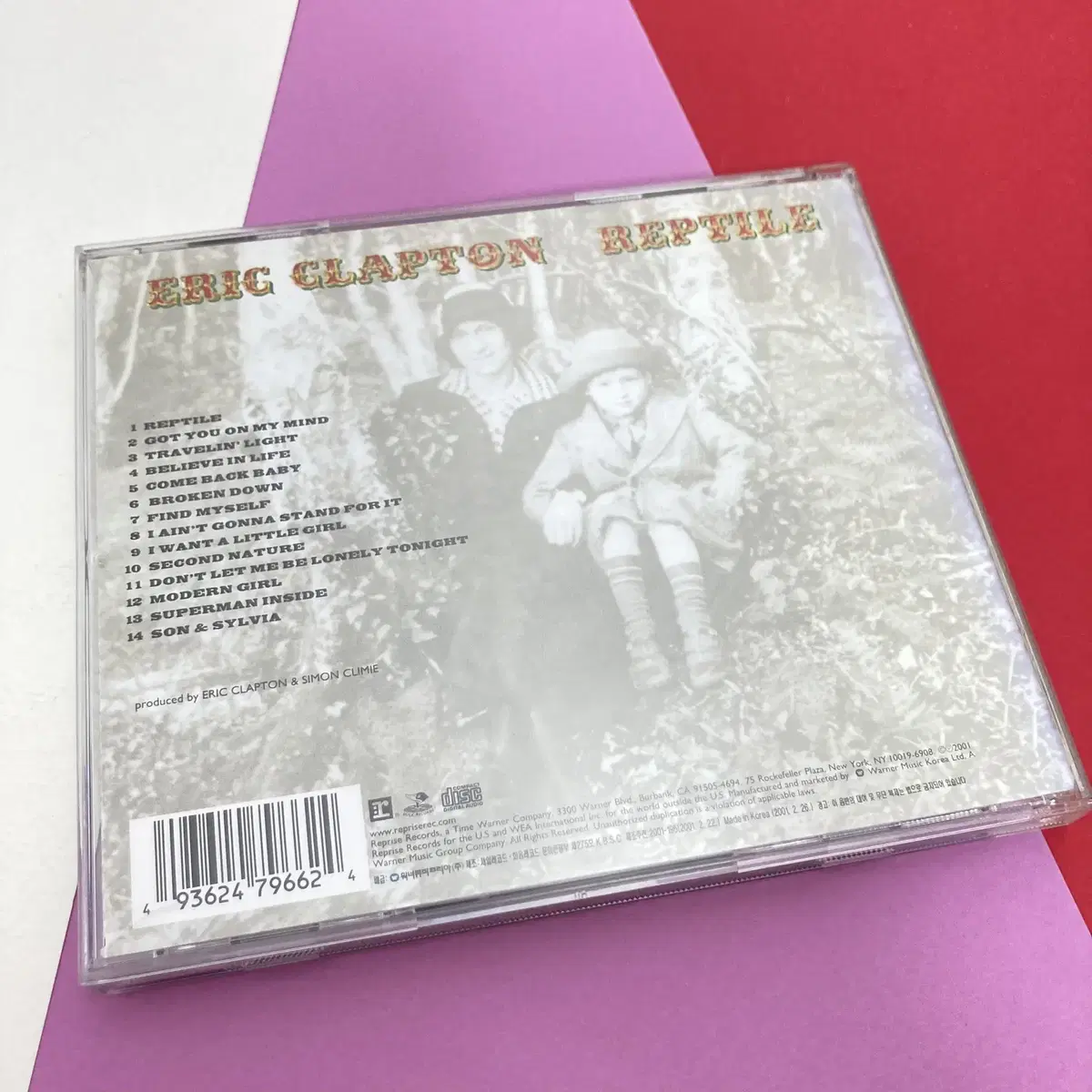 [중고음반/CD] 에릭 클랩튼 Eric Clapton - Reptile