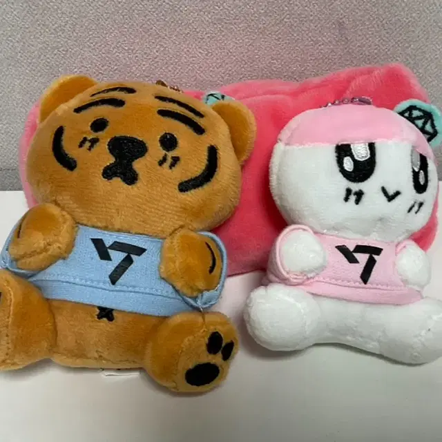 세븐틴 공식 봉봉이 뚱랑이 인형 키링 세트