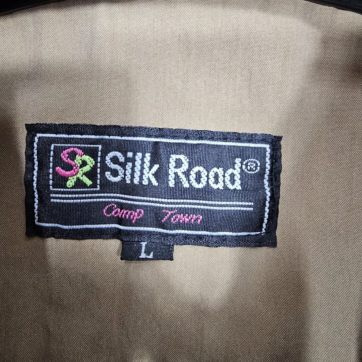 SILK ROAD 빈티지 유틸리티 베스트 L