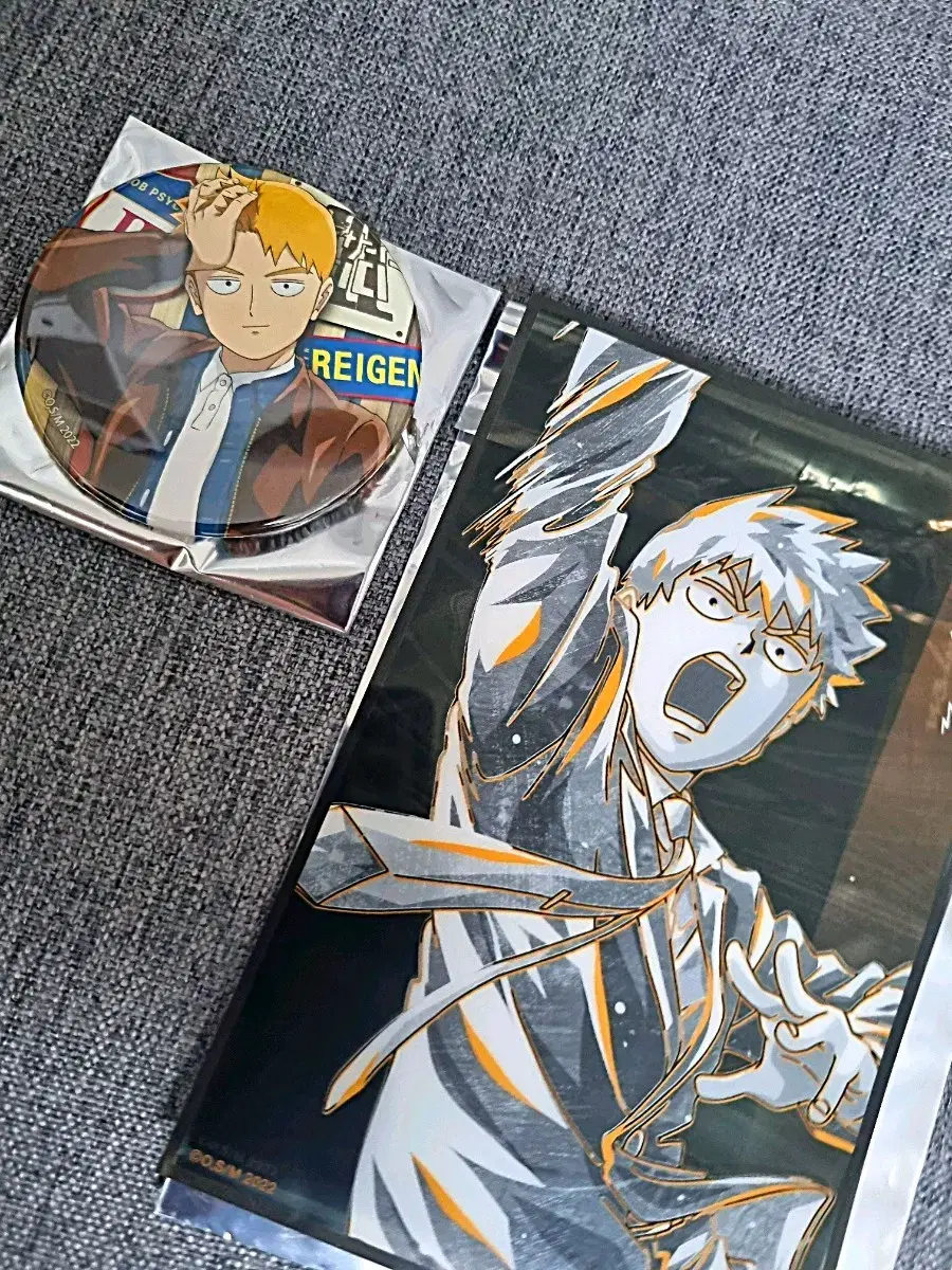 Reigen Arataka Clear Card,Can Badge