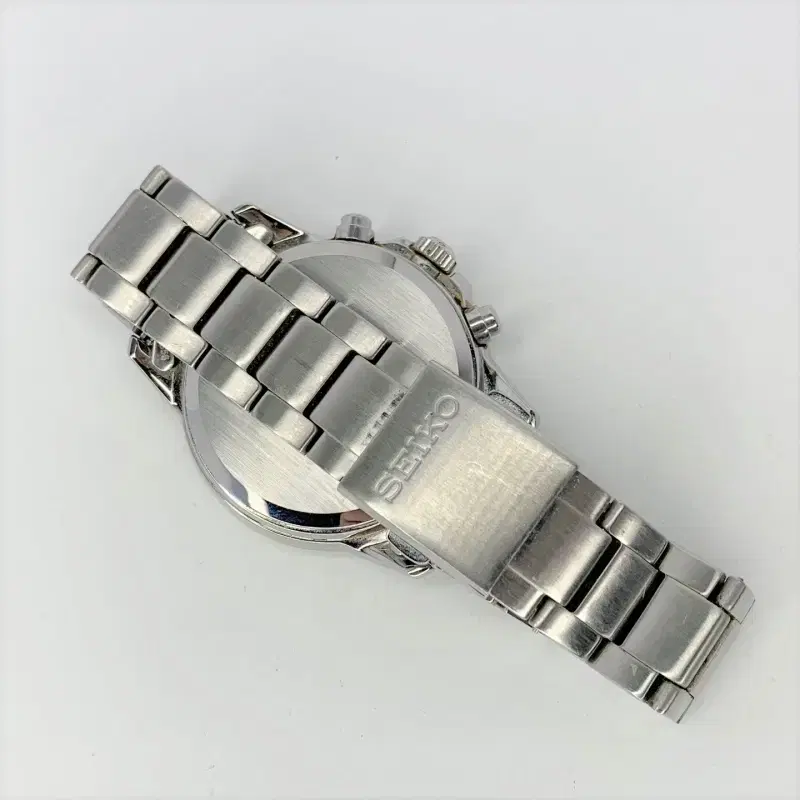 SEIKO 세이코 솔라워치 V198 크로노그래프 메탈시계 A496