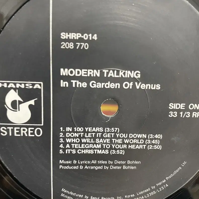 MODERN TALKING LP / AA1603