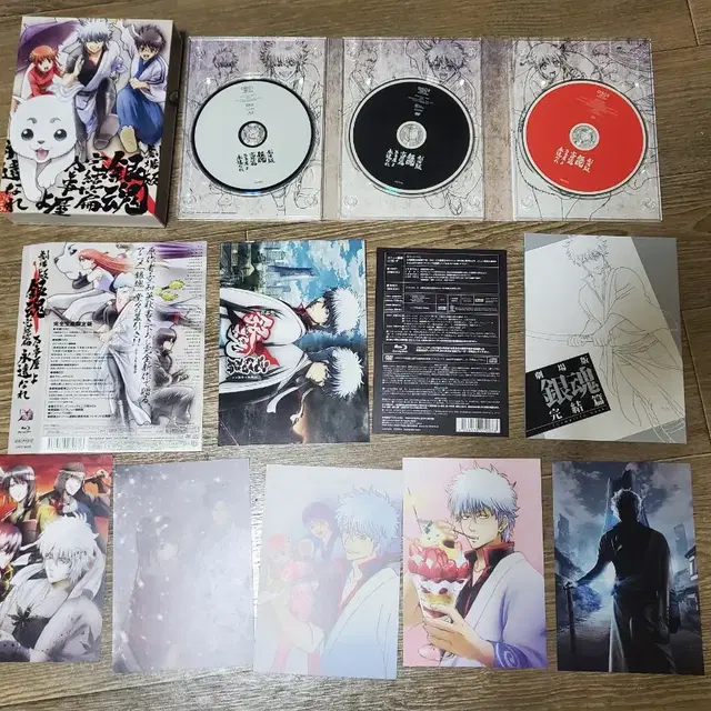 은혼 극장판 해결사여 영원하라 블루레이 한정판 cd dvd