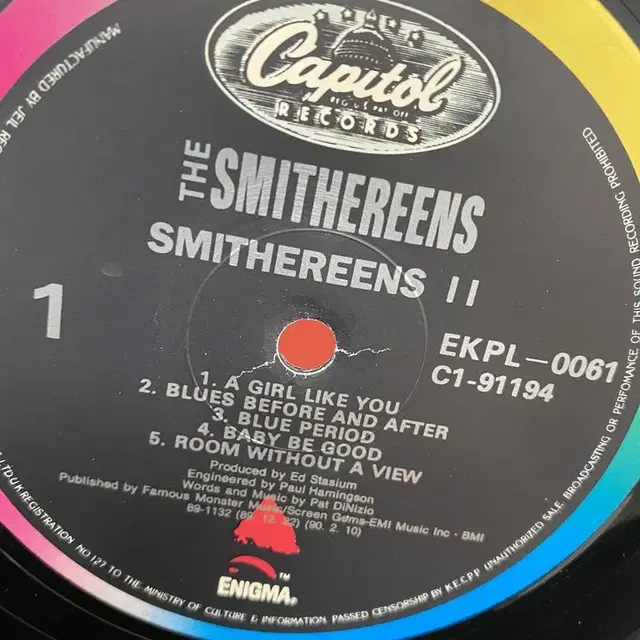 THE SMITHEREENS  LP / AA1879