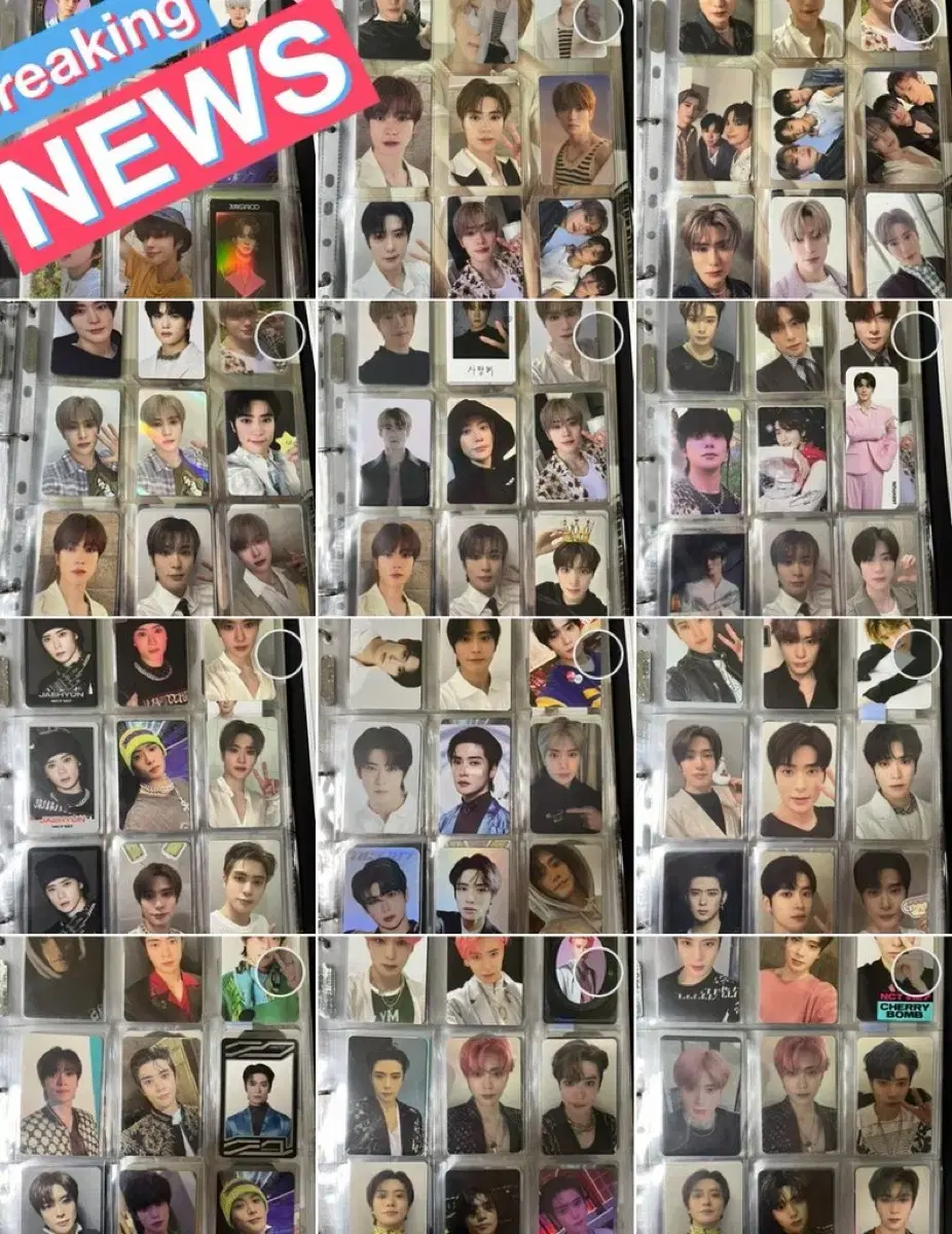 Photocard Market Price) NCT jaehyun photocard 81 Chapter bulk WTS