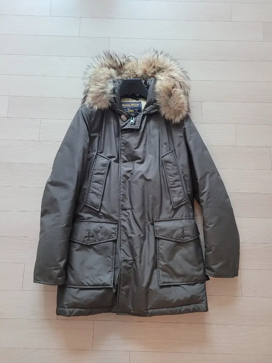 [S] Woolrich Arctic Parka Hunter Green Color