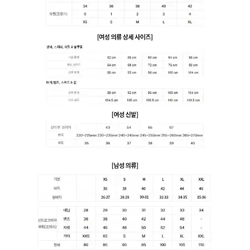 산드로 하트 와이드진 S 36사이즈