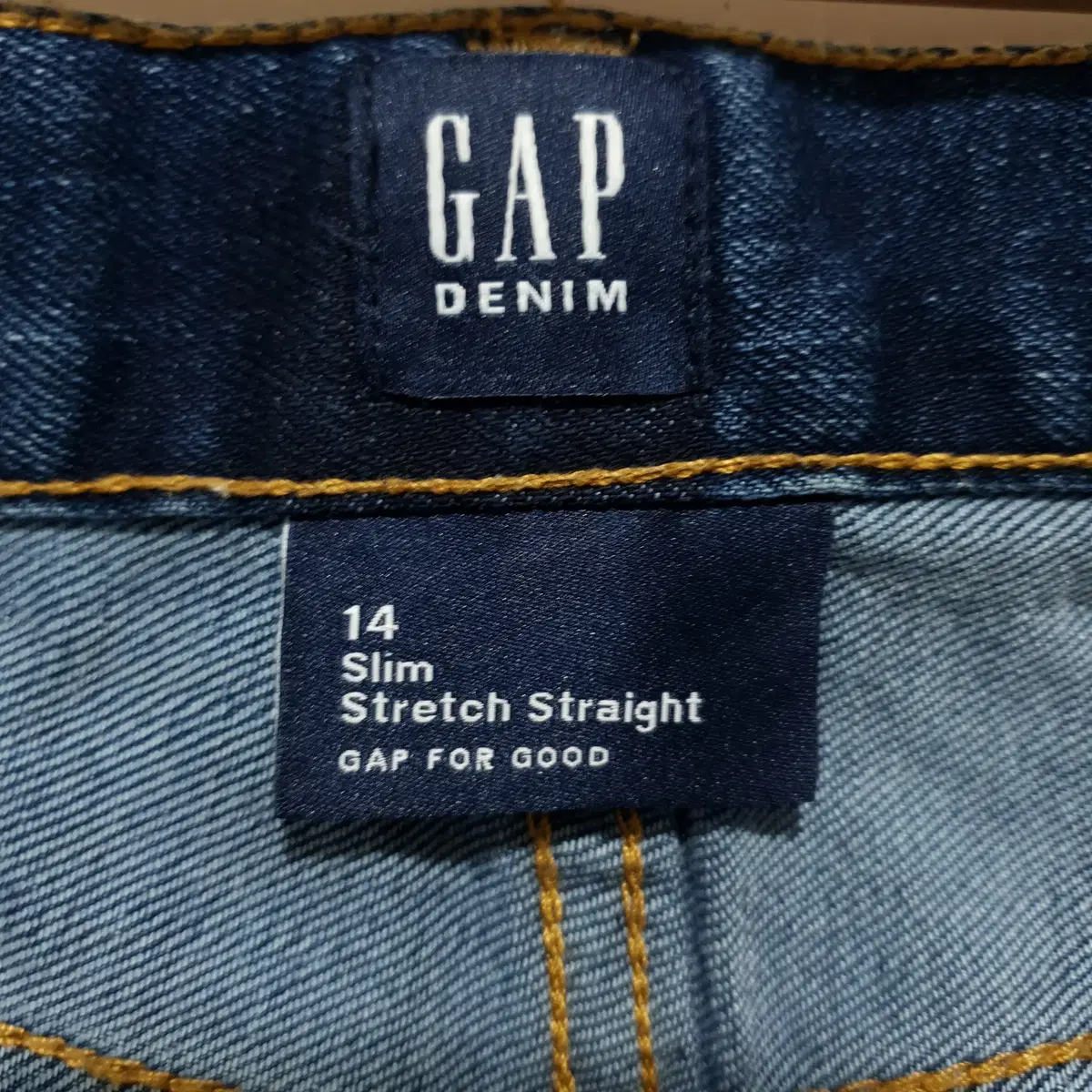 GAP 키즈 슬림핏 청바지 155_i2436