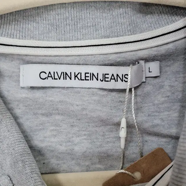 캘빈 클라인 Calvin Klein 남성 반팔 카라티 L