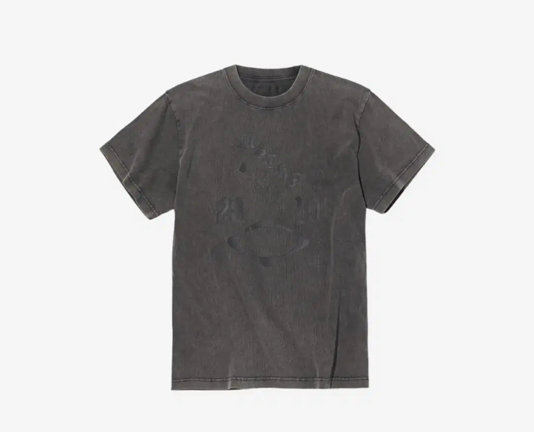 Mischief Lombus Washed Short Sleeve Tee Washed Charcoal L