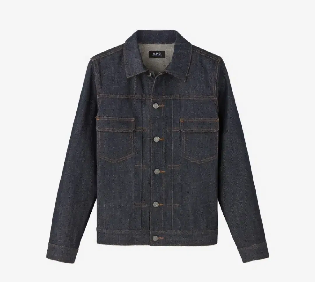 A.P.C. Veste Jean Work Blue 데님 자켓