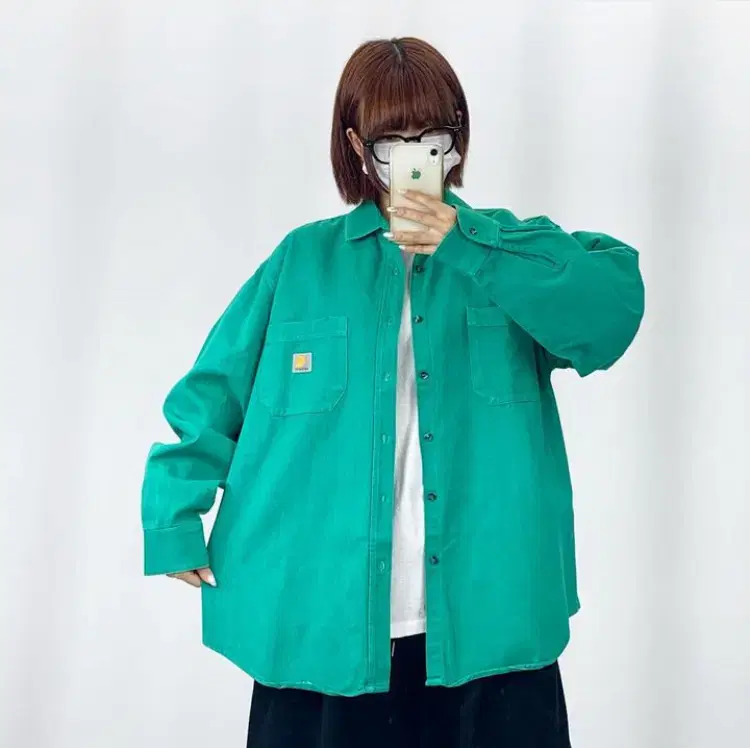 [2XL]Calhart Green Shirt CH5805