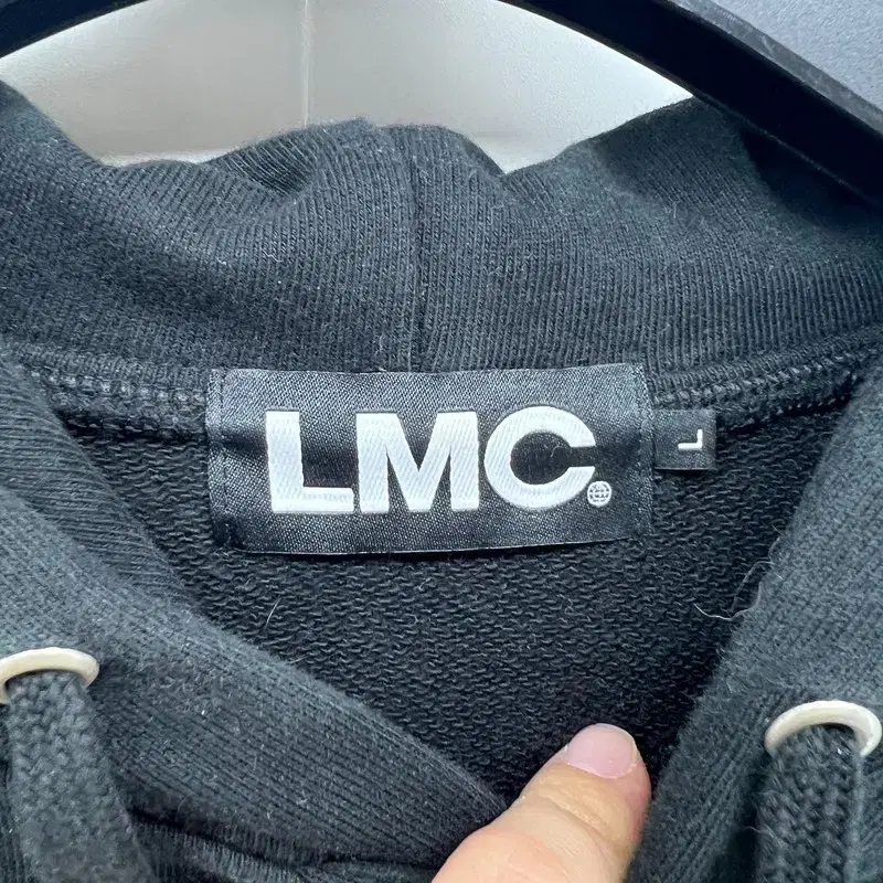 라지 엘엠씨 오버핏 lmc 블랙 후디 후드티셔츠 빈티지