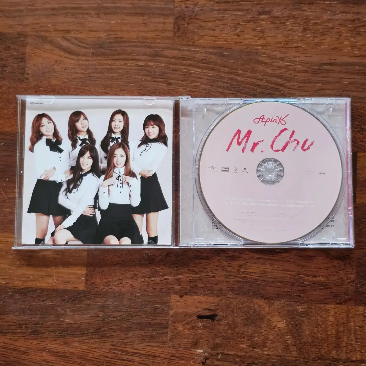 에이핑크 APINK Mr Chu 걸그룹 일본 CD 중고