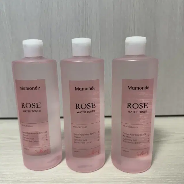 마몽드 로즈워터 토너 500ml 대용량