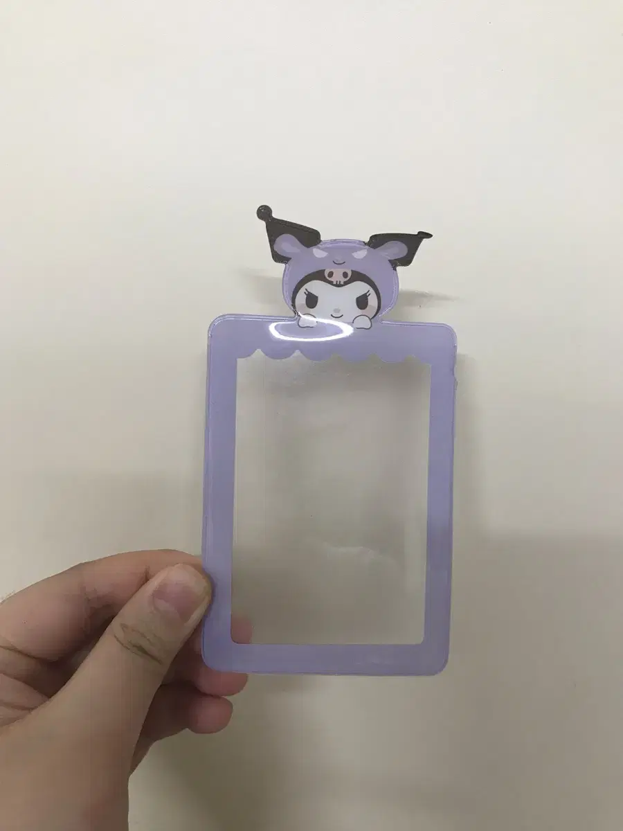 Kuromi photocard holder