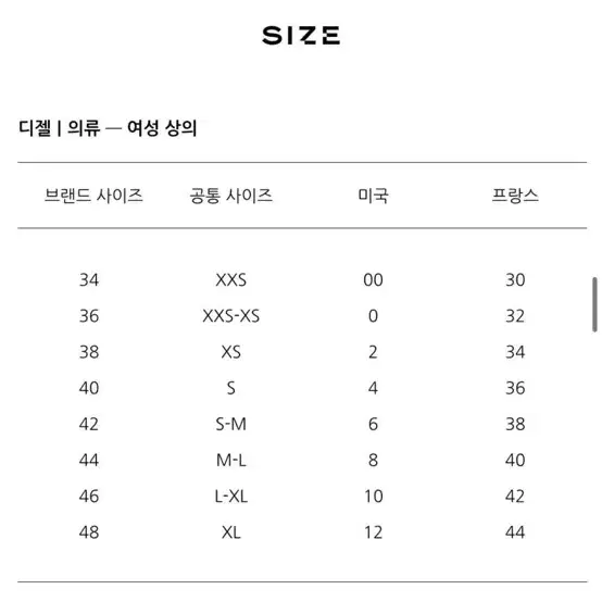 [새상품] 디젤 메탈 로고 튜브탑 르세라핌 착용