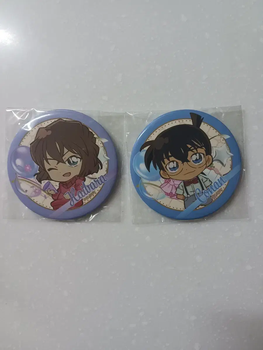 Edogawa Konan Kudo Shinichi Haibara Ai bulk sealed Canbadge