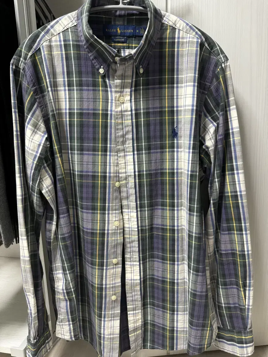 Polo Poplin Check Shirt