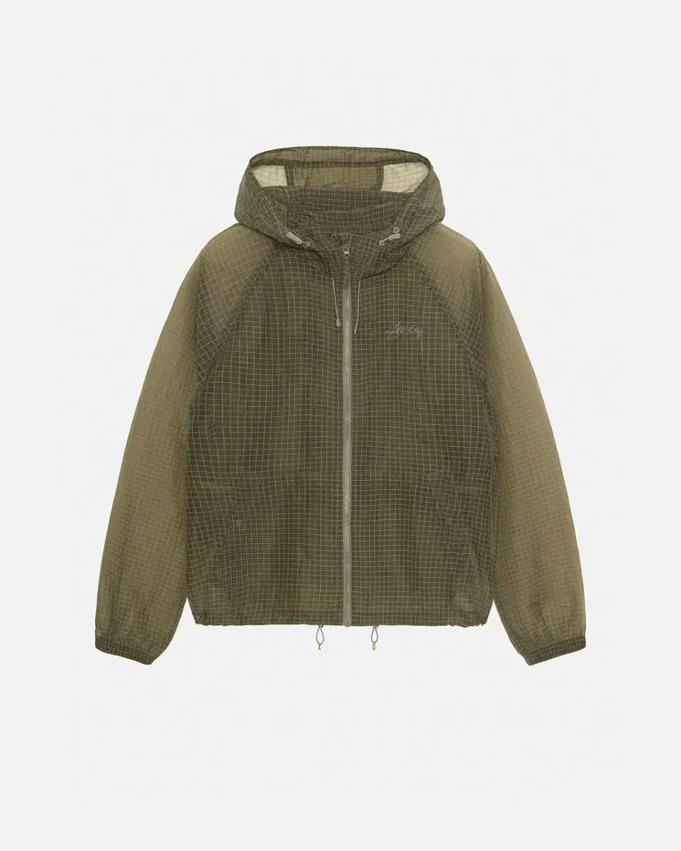 Stussy Shell Jacket Olive 2XL