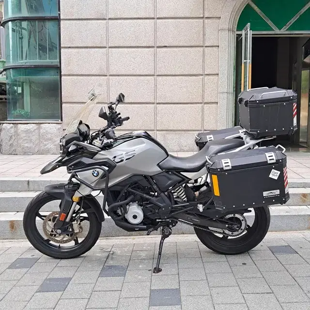 BMW G310GS 네이키드 오토바이 풀옵션 장착