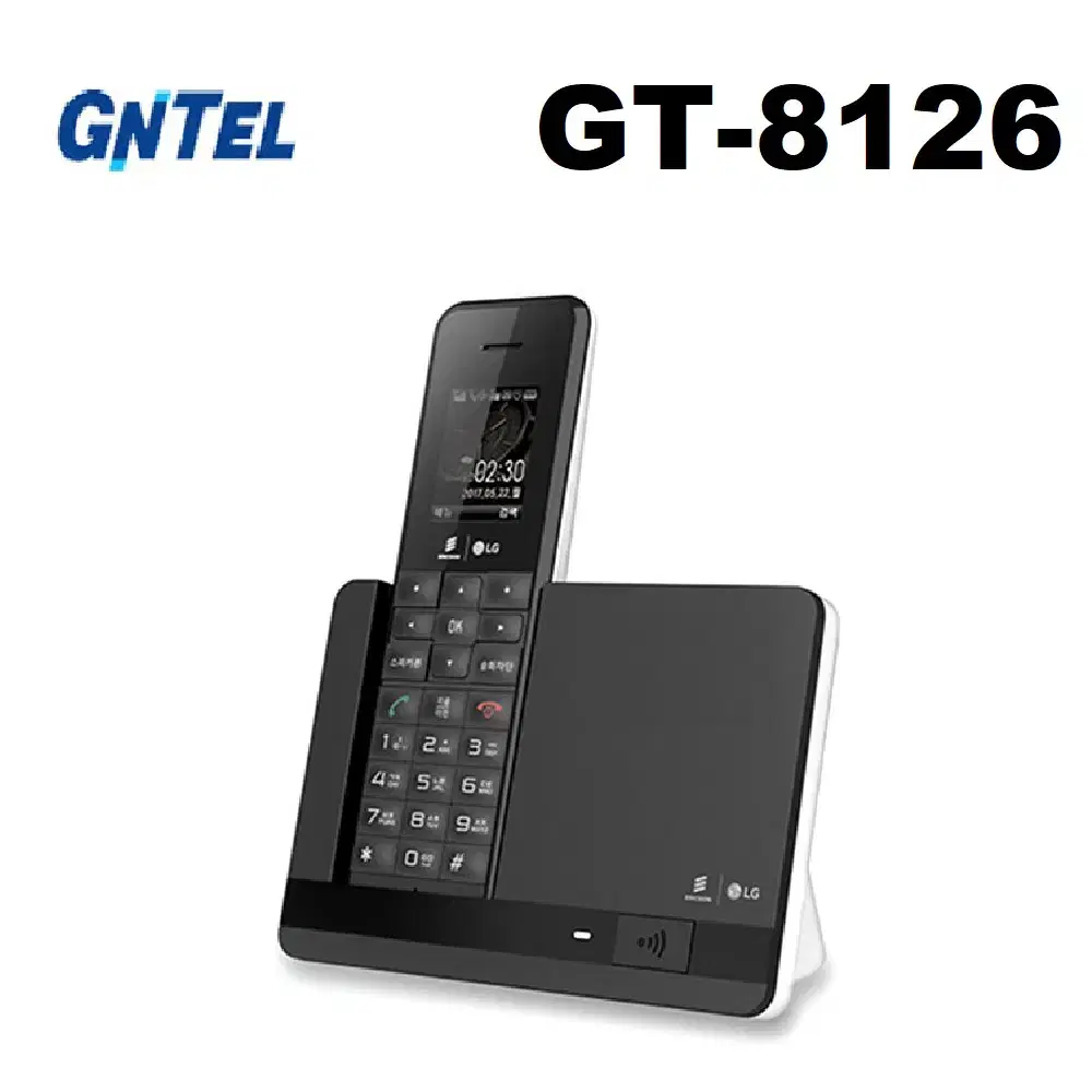 새제품) GNTEL 지엔텔 GT-8126  무선전화기