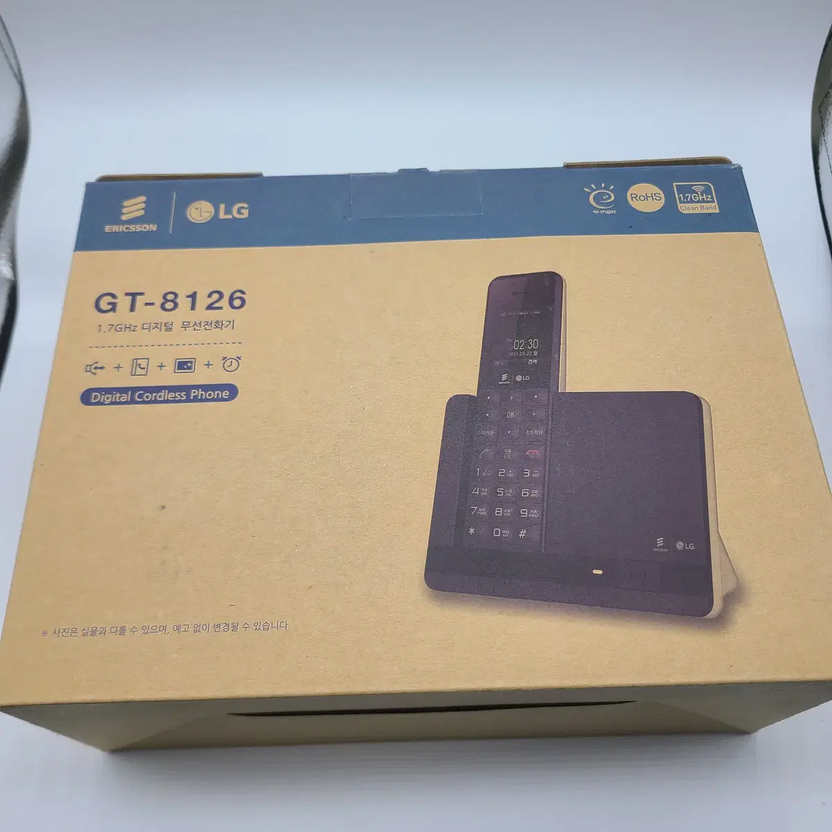 새제품) GNTEL 지엔텔 GT-8126  무선전화기