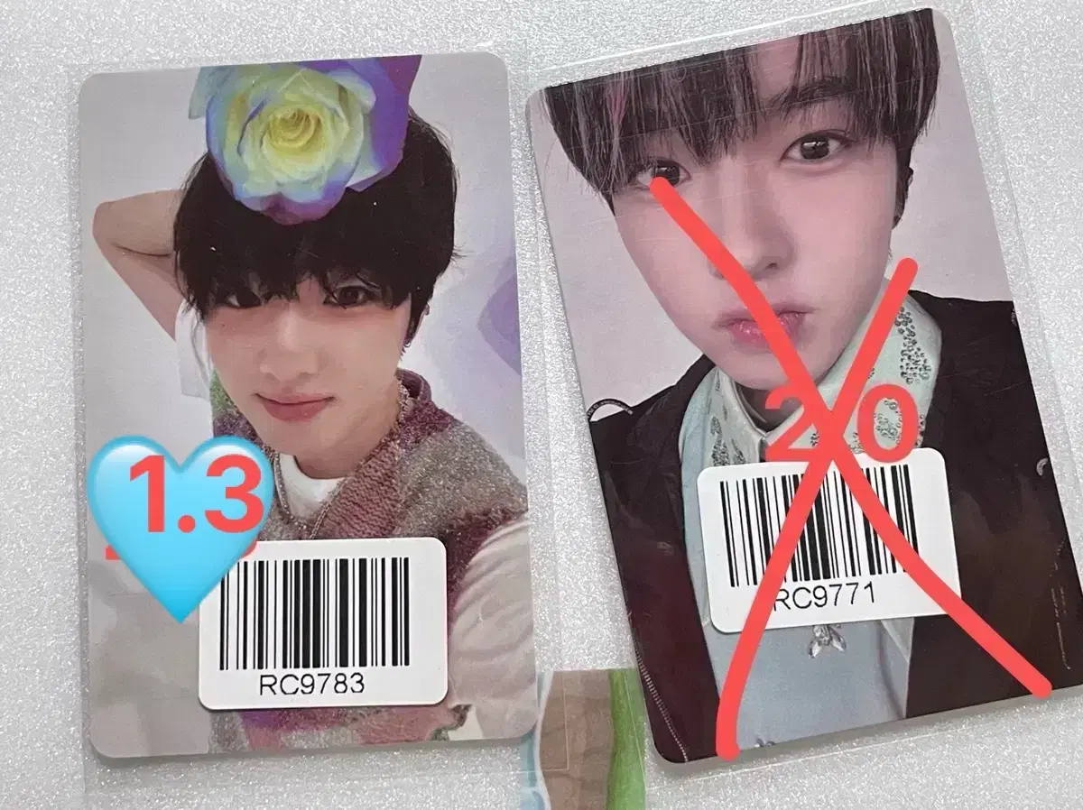 NCT wish Sakuya KMS unreleased photocard photocard WTS