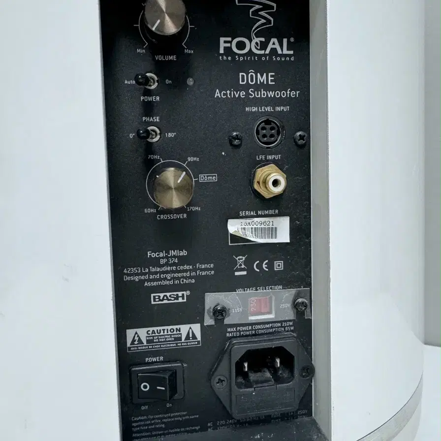 FOCAL DOME SUB 포칼 돔 액티브 서브우퍼 스피커