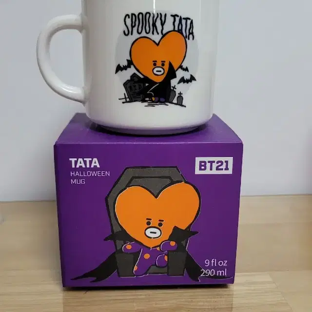 방탄 BT21  할로윈 tata  머그