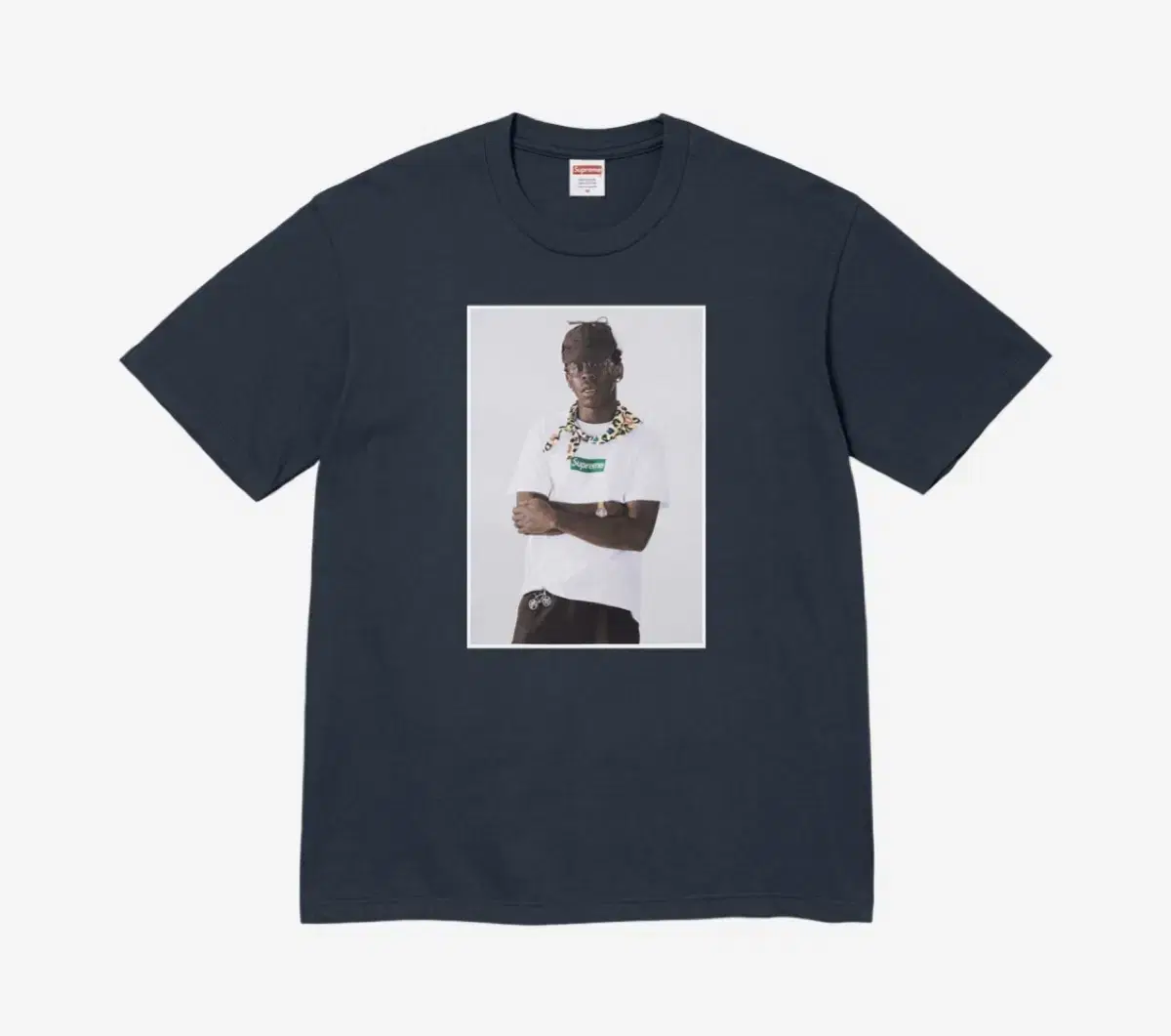 Supreme Tyler Photo T-Shirt Navy XL