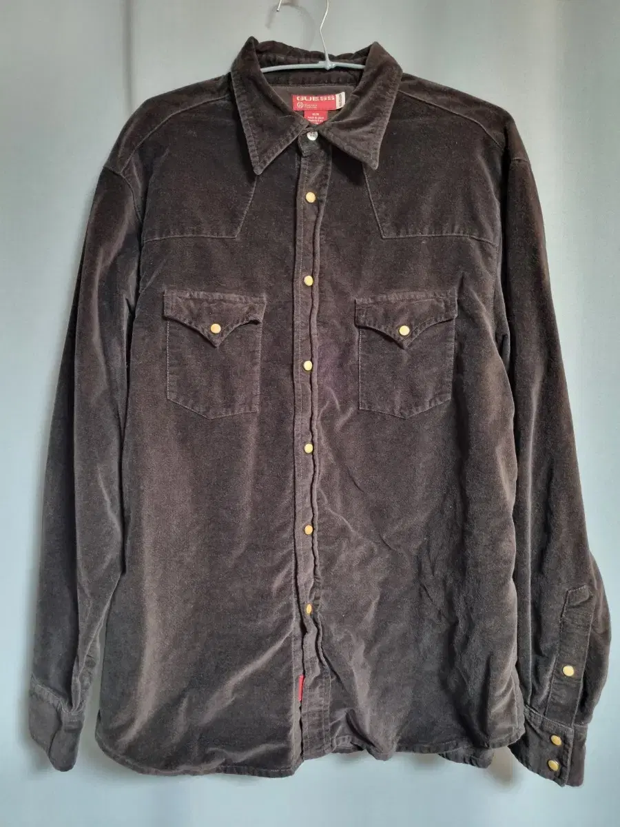 Gus Golden Coturroy Double Pocket Vintage Southern Shirt