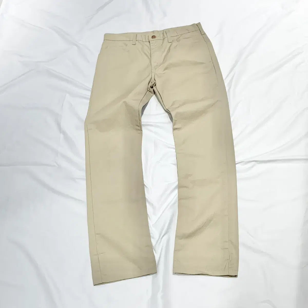 (32 x 32) Dickies Beige Slim Fit Work Pants