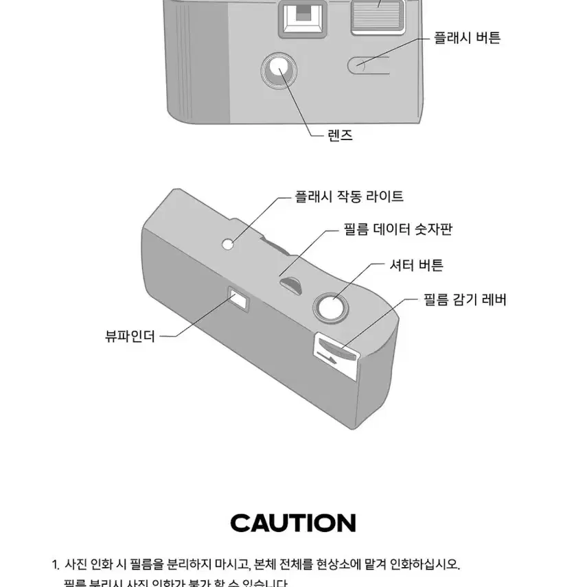 새) 미개봉 디즈니 필름 카메라 앨리스