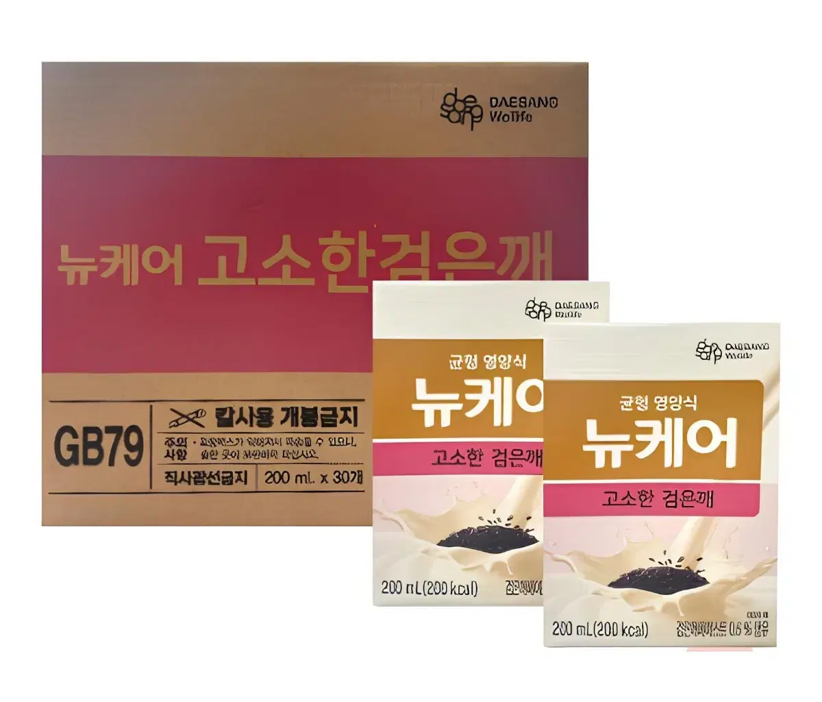 뉴케어 경관식 1박스 고소한 검은깨 200ml * 30개