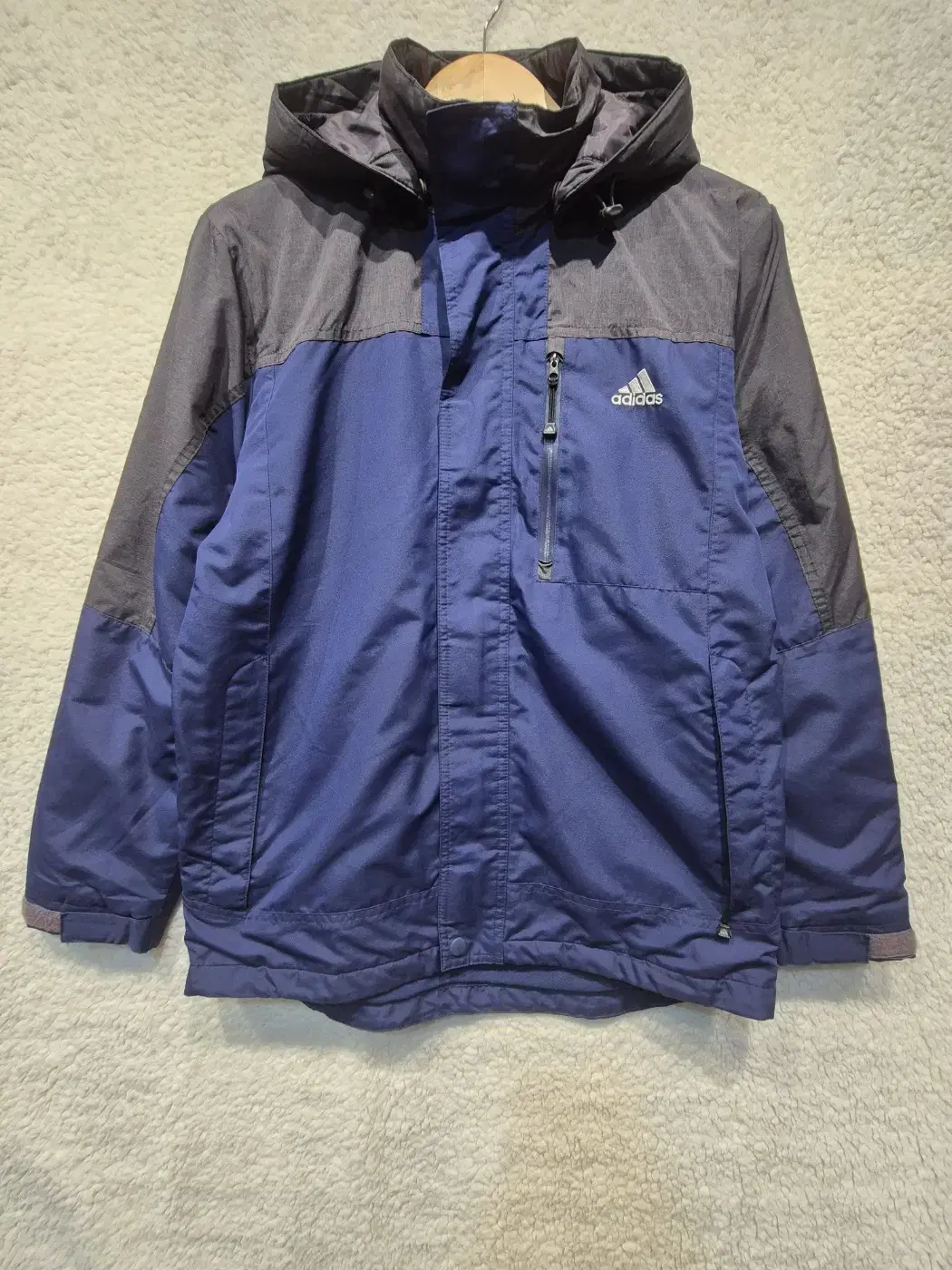 [95] Adidas brushed windbreaker jumper