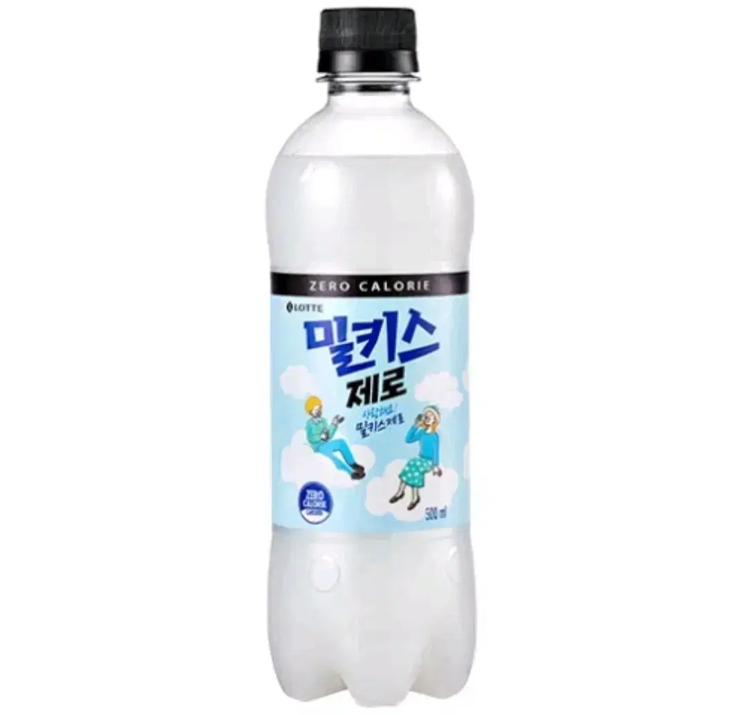 [무료배송] 밀키스 제로 500ml 18개